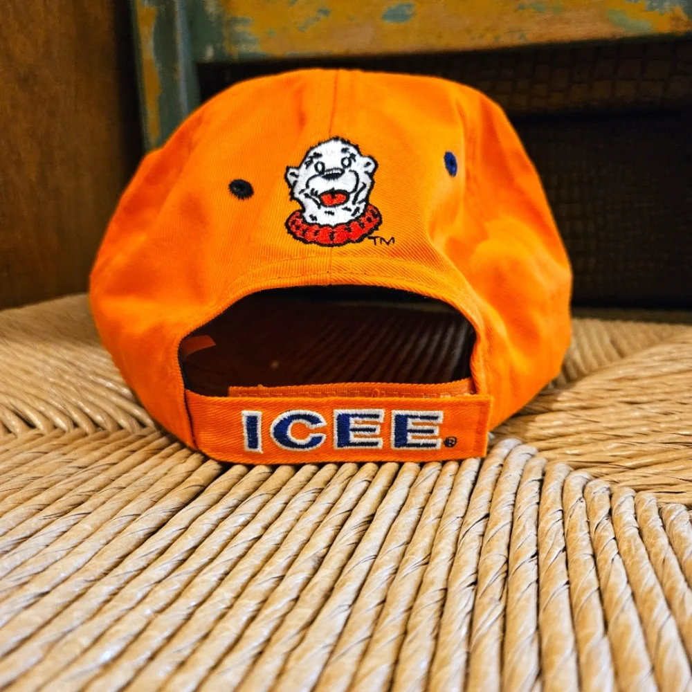NWOT ICEE Baseball Cap (Adult Size) - Orange (2 Available)